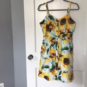 NWT Loveriche sunflower sun dress